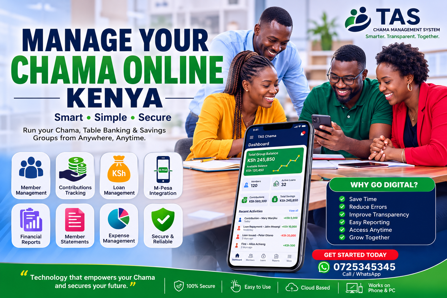 Manage Your Chama Online Kenya