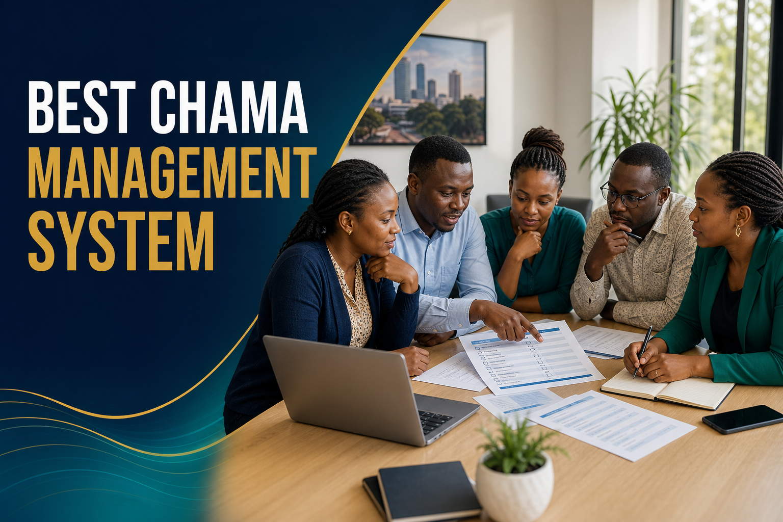 Kenyan committee comparing options for the best chama management system