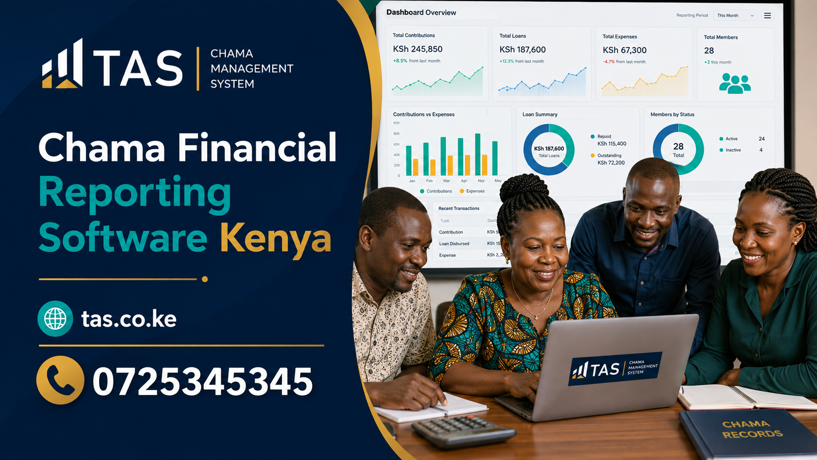 Chama Financial Reporting Software Kenya