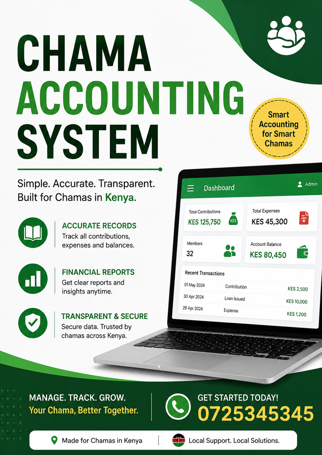 chama accounting system Kenya