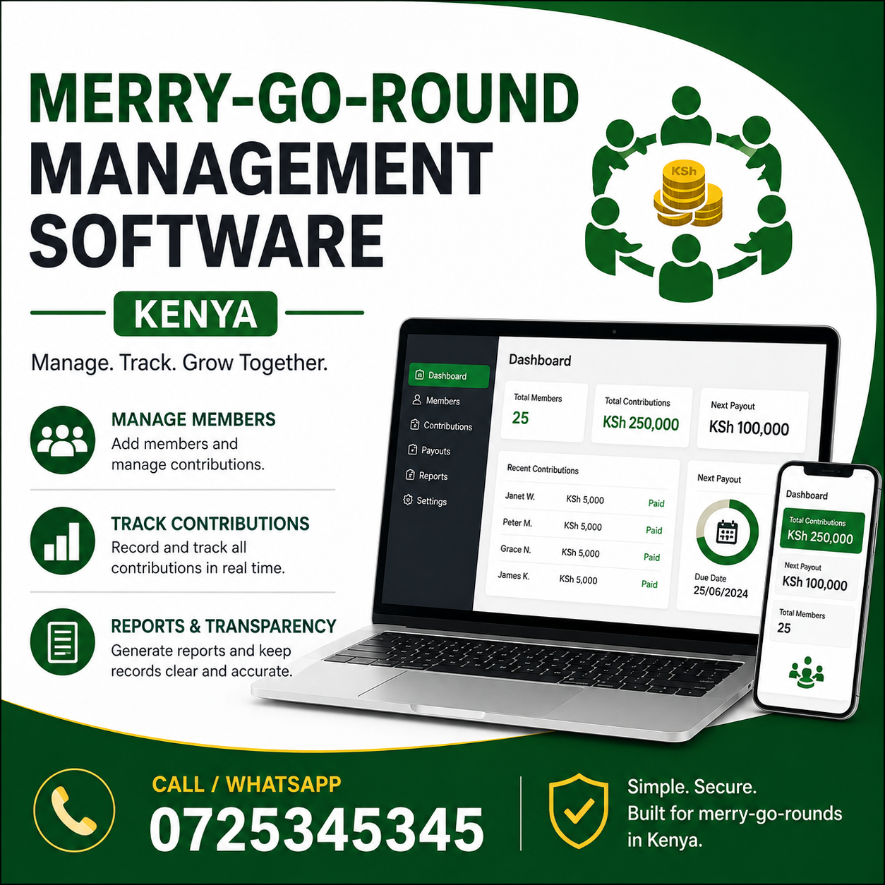 merry-go-round management software Kenya