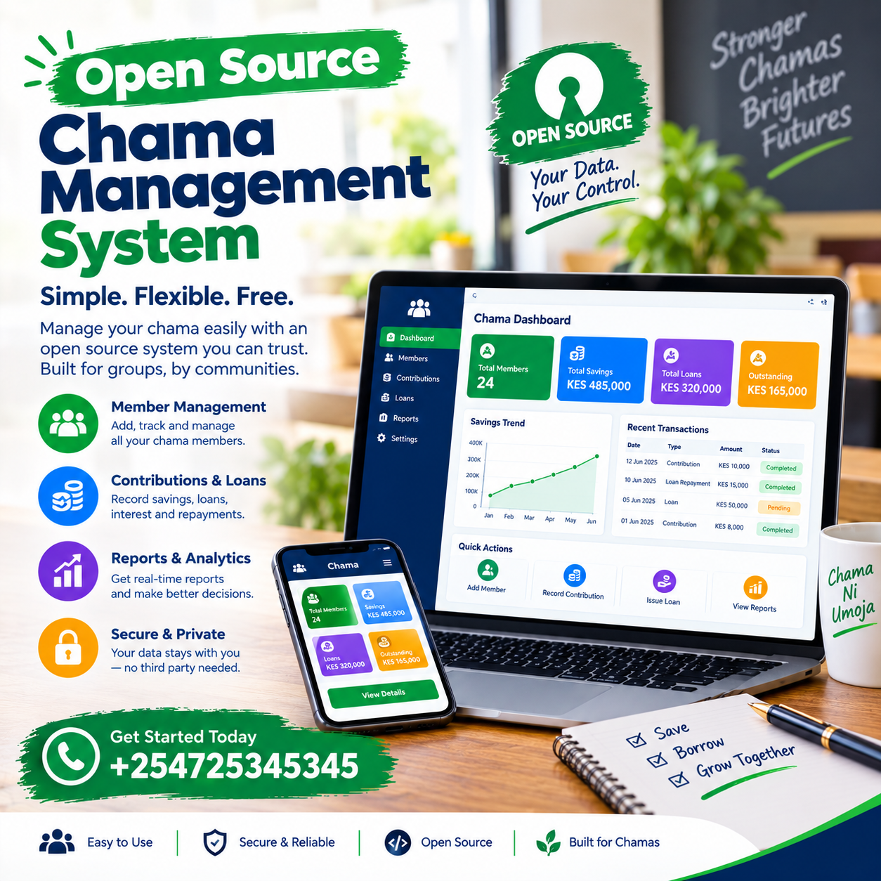 open source chama management system