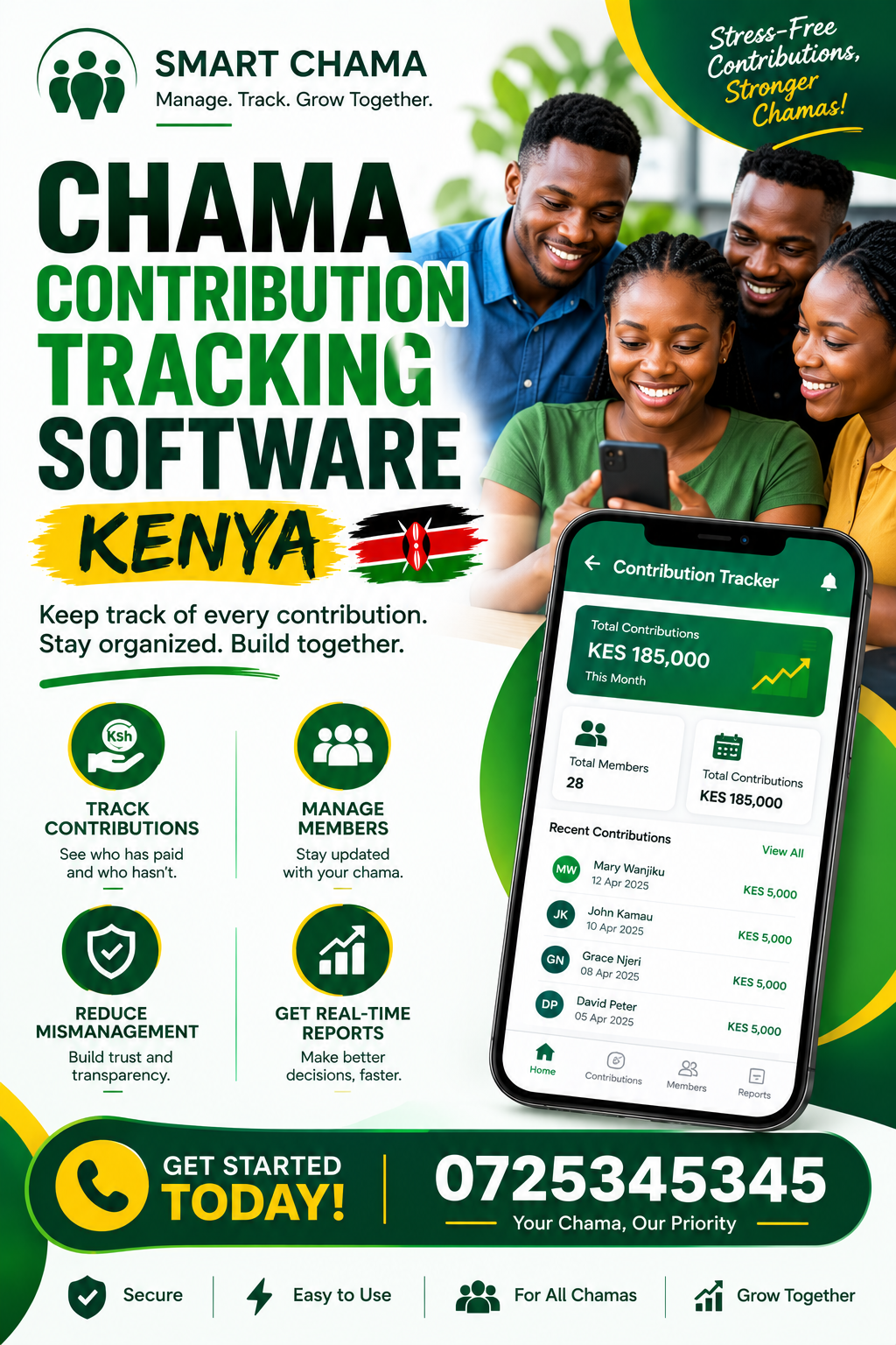 Chama Contribution Tracking Software Kenya