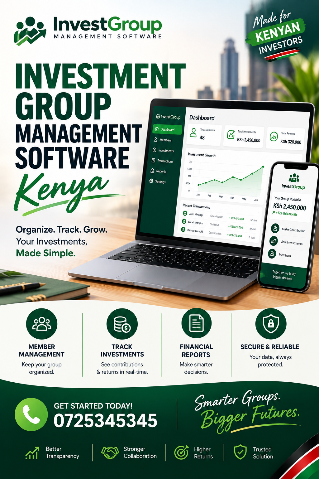 Investment Group Management Software Kenya
