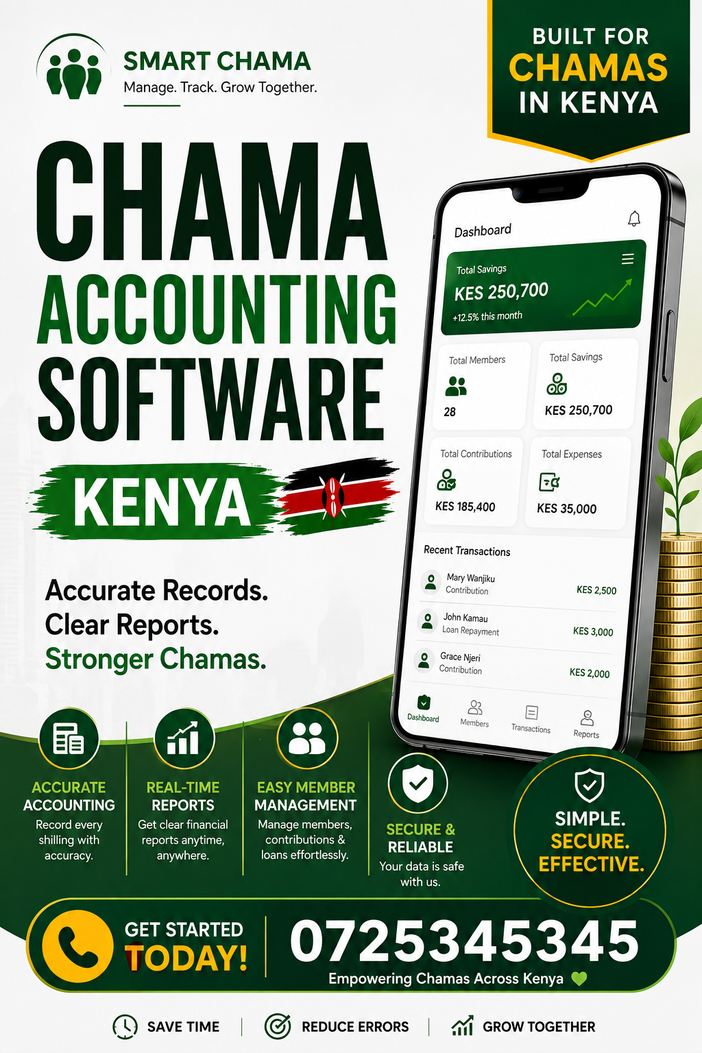 Chama Accounting Software Kenya