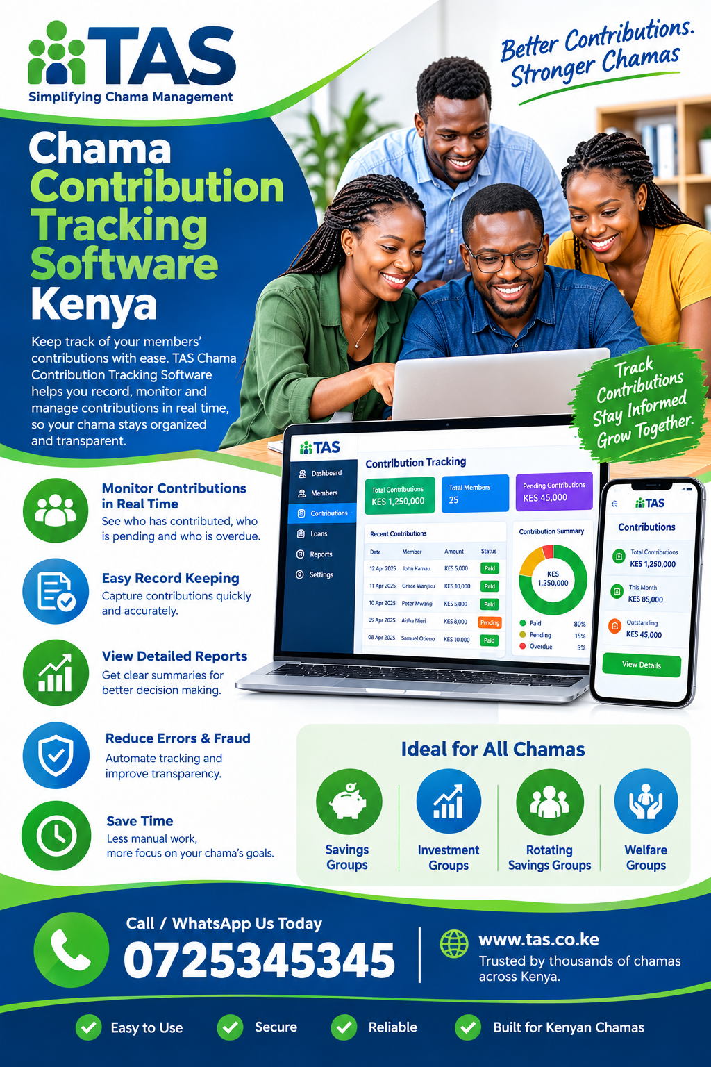 Chama Contribution Tracking Software Kenya