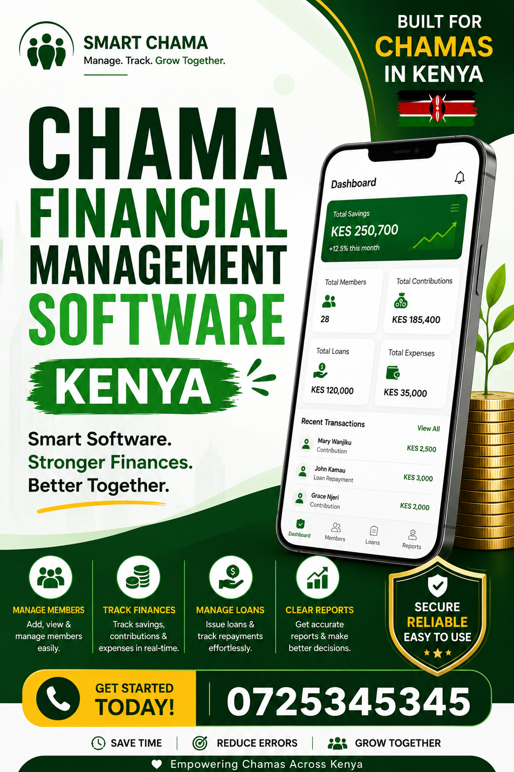 Chama Financial Management Software Kenya