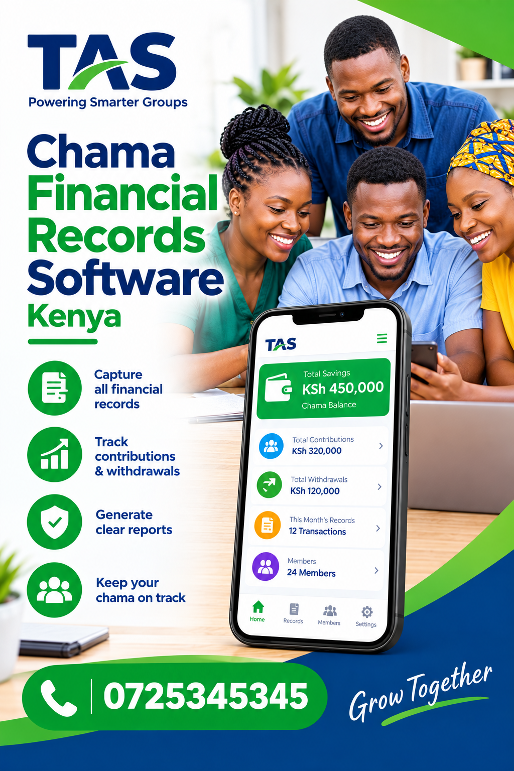 Chama Financial Records Software Kenya