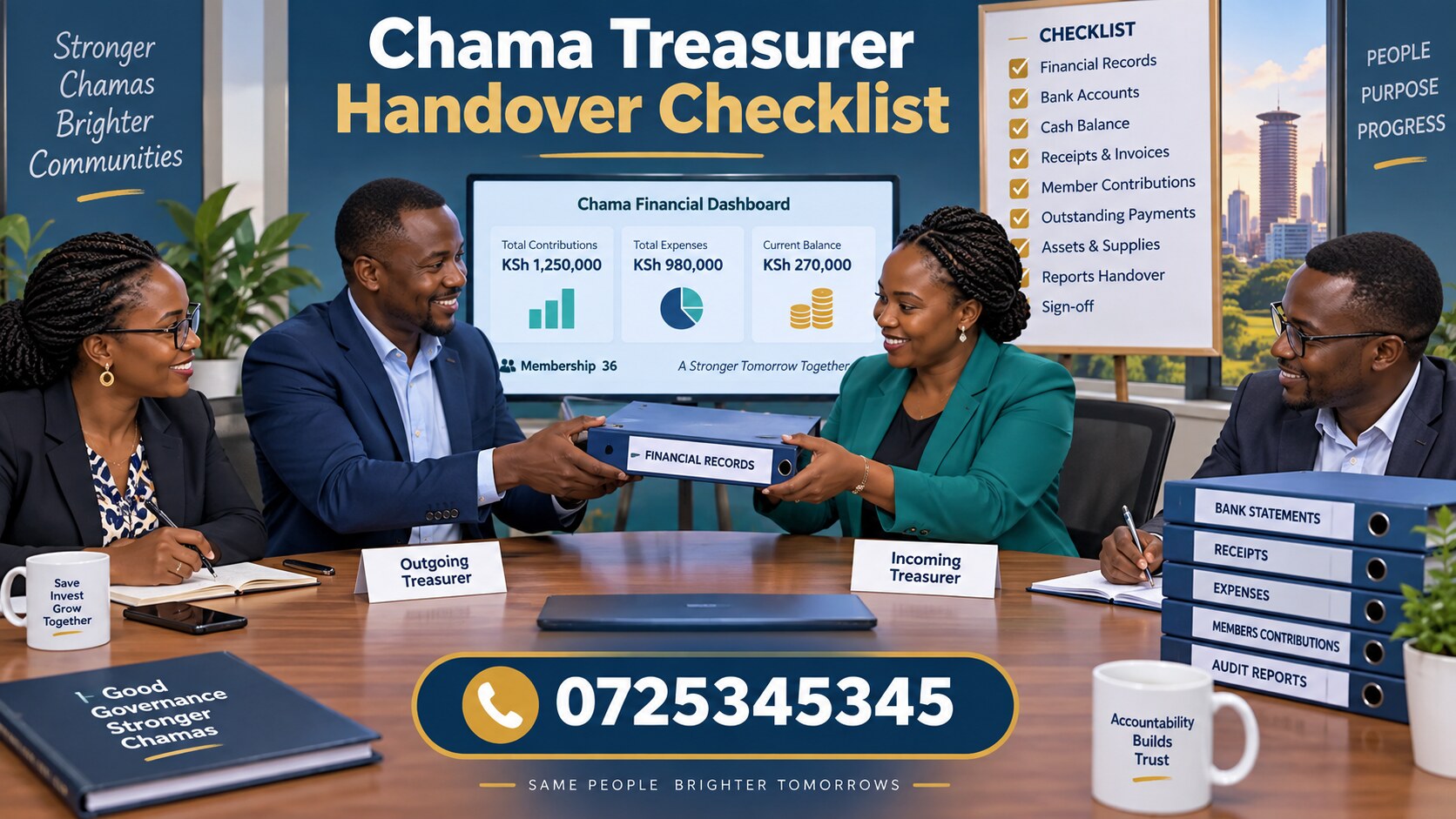 chama treasurer handover checklist