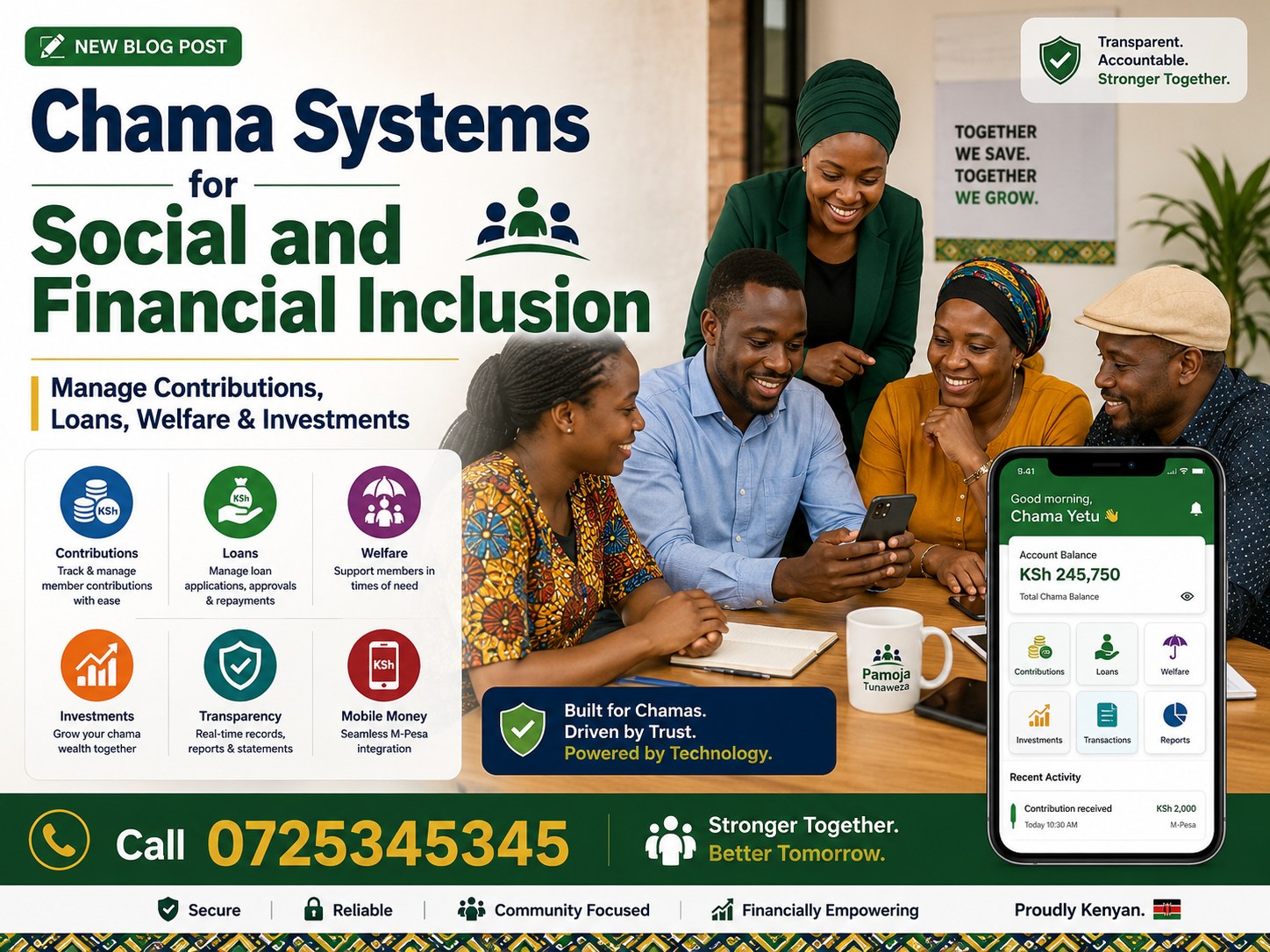 Chama Systems for Social and Financial Inclusion in Kenya