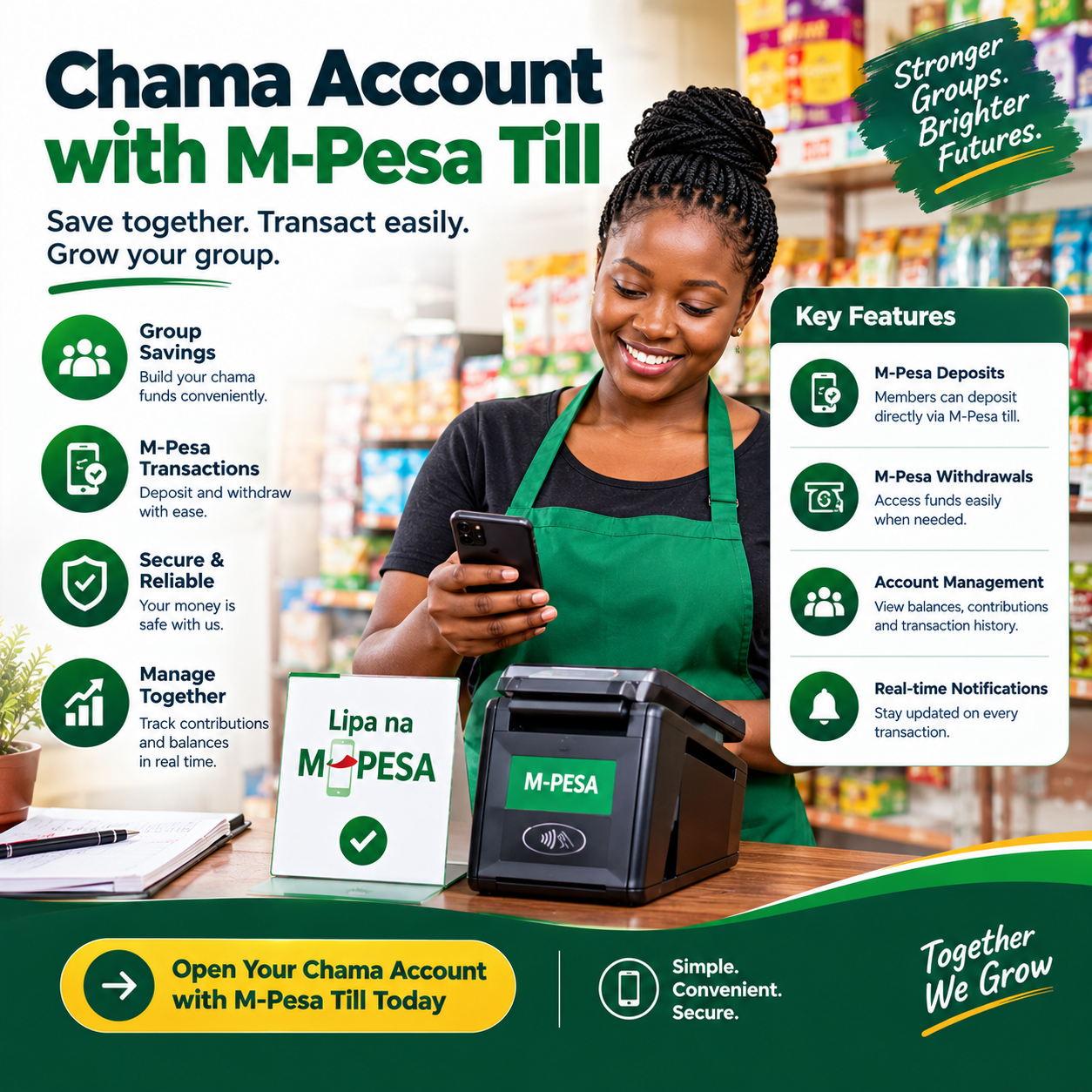 chama account with M-Pesa till