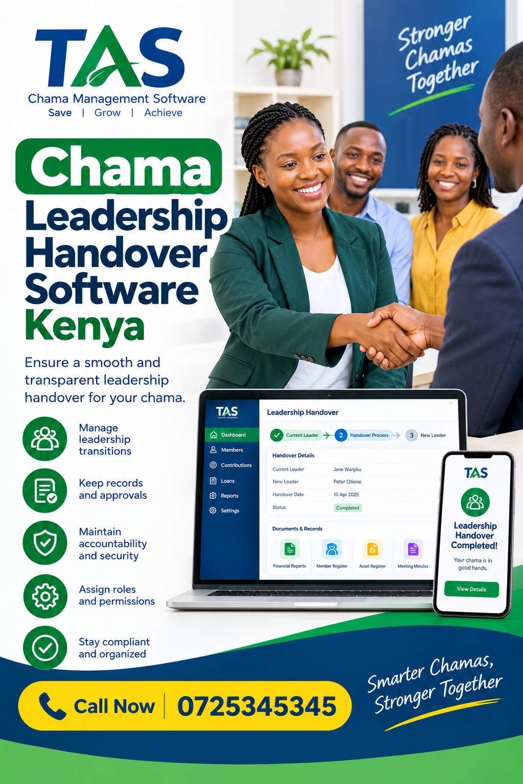 Chama Leadership Handover Software Kenya